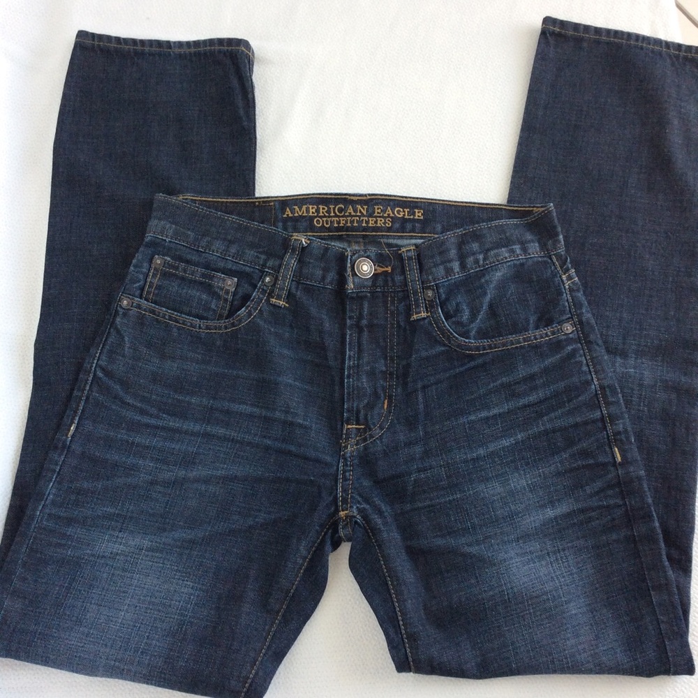 AEO Slim Straight Jeans 28/32